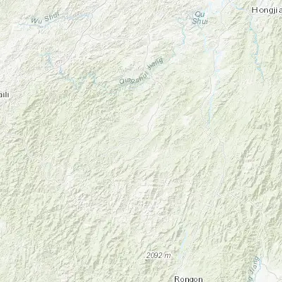 Map showing location of Liping (26.231110, 109.131390)