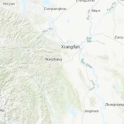 Map showing location of Nanzhang Chengguanzhen (31.783940, 111.827520)
