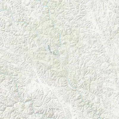 Map showing location of Qamdo (31.130400, 97.179820)