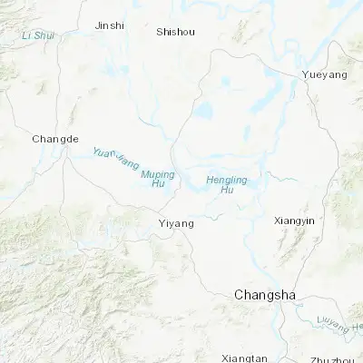 Map showing location of Qionghu (28.840610, 112.373990)