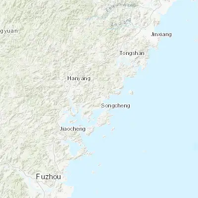 Map showing location of Songcheng (26.881940, 120.001110)