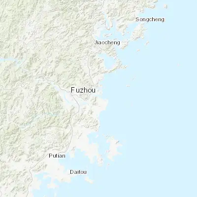 Map showing location of Tantou (26.030330, 119.597390)