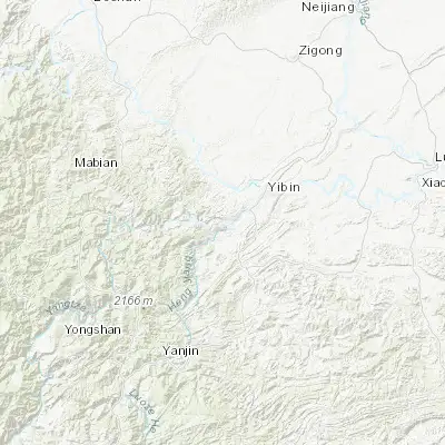 Map showing location of Xiangjiaba (28.632660, 104.404160)