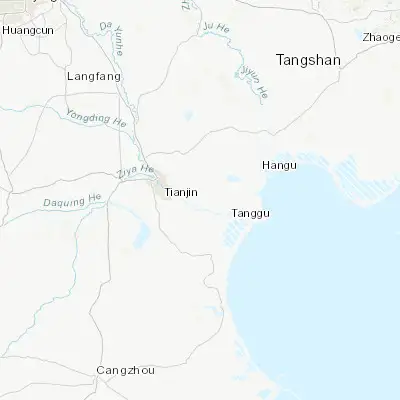 Map showing location of Xiaodongzhuang (39.060290, 117.415440)