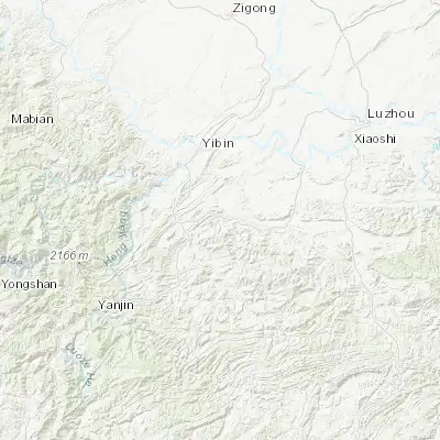 Map showing location of Xunchang (28.454330, 104.714980)