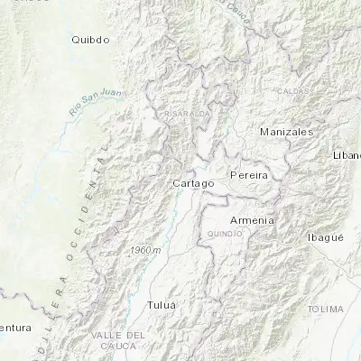 Map showing location of Ansermanuevo (4.797220, -75.995000)
