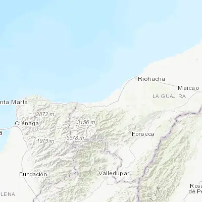 Map showing location of Dibulla (11.272510, -73.309110)