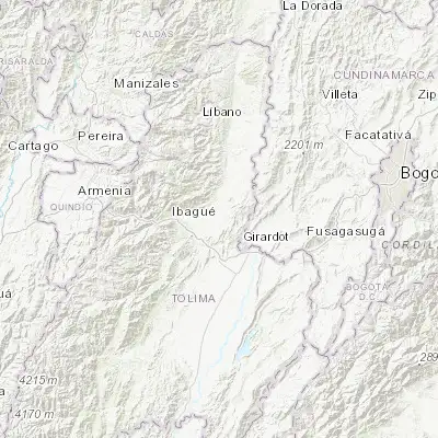Map showing location of Doima (4.426920, -74.975480)