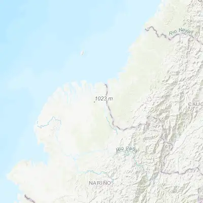 Map showing location of Iscuandé (2.450650, -77.979980)