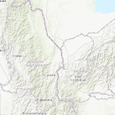 Map showing location of La Esperanza (8.210430, -72.463990)