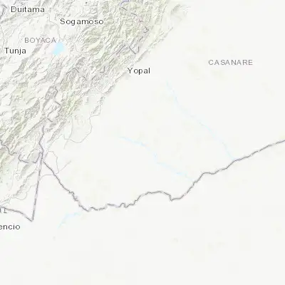 Map showing location of Maní (4.816380, -72.279460)