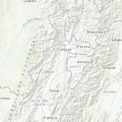 Map showing location of Obando (4.575830, -75.973890)