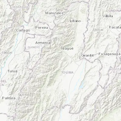 Map showing location of Rovira (4.239220, -75.239960)