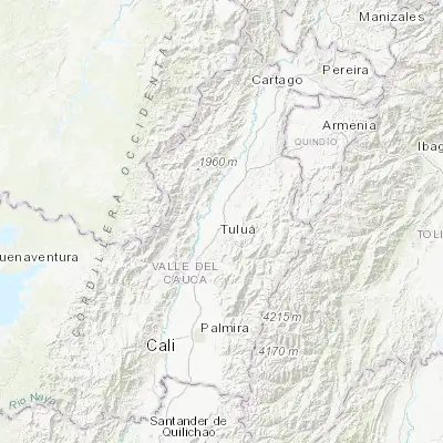 Map showing location of Tuluá (4.084660, -76.195360)