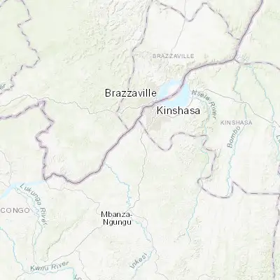 Map showing location of Kasangulu (-4.583300, 15.165540)