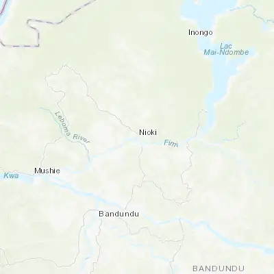 Map showing location of Nioki (-2.720370, 17.690010)