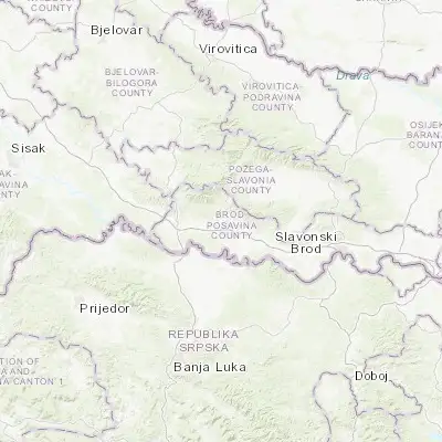 Map showing location of Rešetari (45.262320, 17.423460)