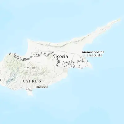 Map showing location of Athíenou (35.061830, 33.541660)