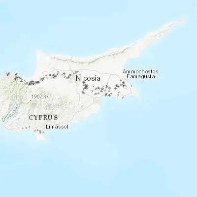 Map showing location of Livádia (34.955150, 33.627340)