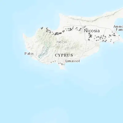 Map showing location of Ýpsonas (34.687970, 32.961910)