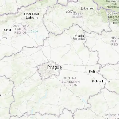 Map showing location of Brandýs nad Labem-Stará Boleslav (50.187090, 14.663260)
