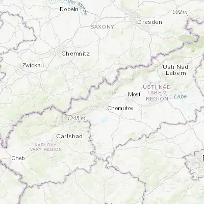 Map showing location of Krásná Lípa (50.483780, 13.357500)
