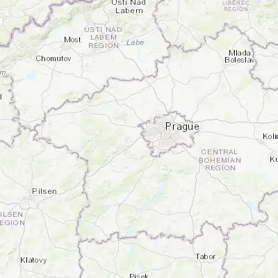 Map showing location of Rudná (50.035020, 14.234350)