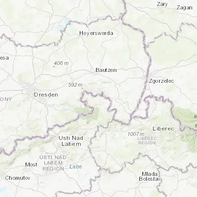Map showing location of Šluknov (51.003690, 14.452580)