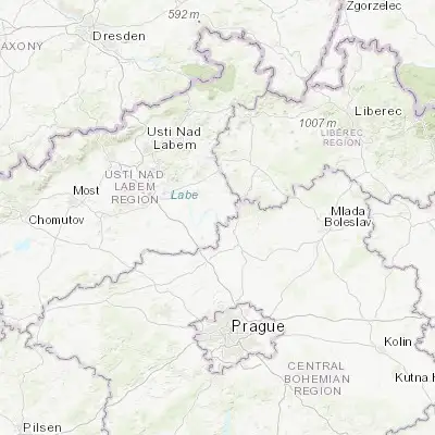 Map showing location of Štětí (50.452980, 14.374210)