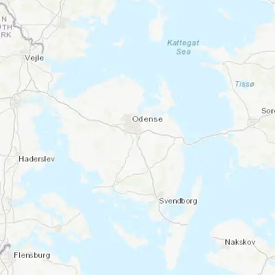 Map showing location of Højby (55.331770, 10.437250)