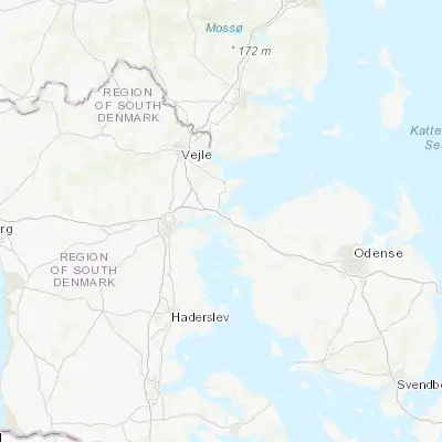 Map showing location of Middelfart (55.505910, 9.730540)