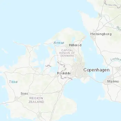 Map showing location of Ølstykke (55.795670, 12.155090)