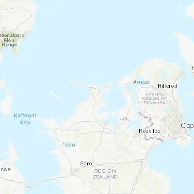 Map showing location of Svinninge (55.883060, 11.609910)