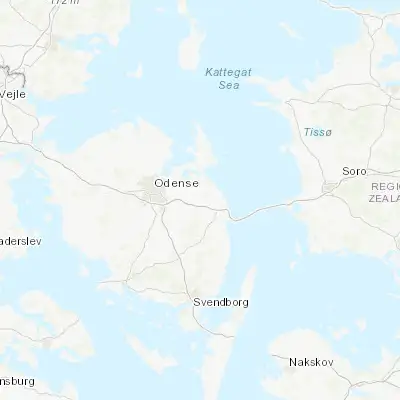 Map showing location of Ullerslev (55.361720, 10.651900)