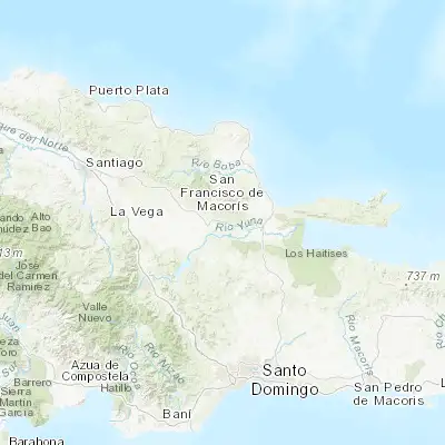 Map showing location of Castillo (19.208240, -70.027260)
