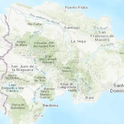 Map showing location of Constanza (18.909190, -70.744990)