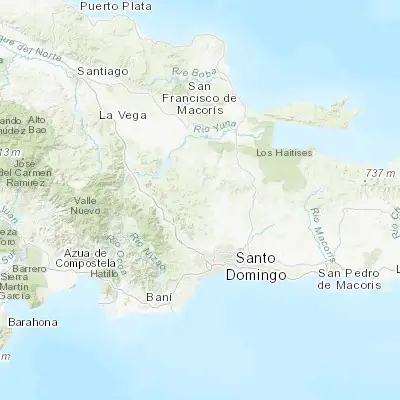 Map showing location of Esperalvillo (18.815090, -70.035570)