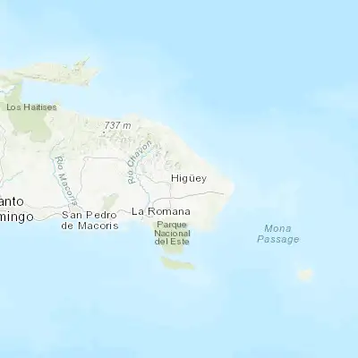 Map showing location of Otra Banda (18.650170, -68.662810)