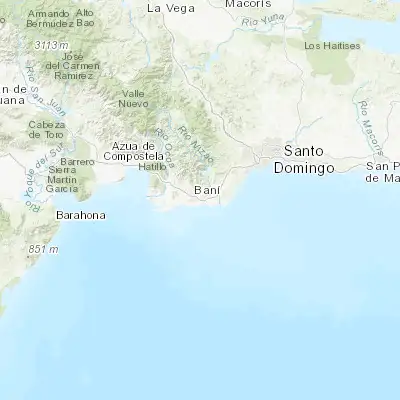 Map showing location of Paya (18.261960, -70.295600)
