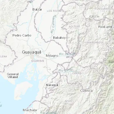 Map showing location of Coronel Marcelino Maridueña (-2.209240, -79.432480)