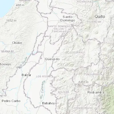 Map showing location of La Maná (-0.940940, -79.225060)