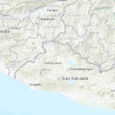 Map showing location of Nueva Concepción (14.133330, -89.300000)
