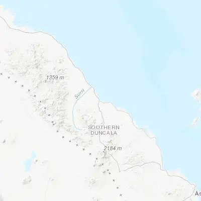 Map showing location of Edd (13.930880, 41.693800)