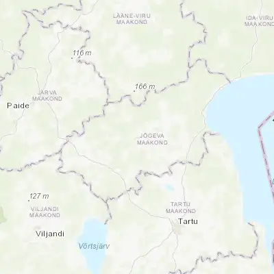 Map showing location of Jõgeva (58.746670, 26.393890)