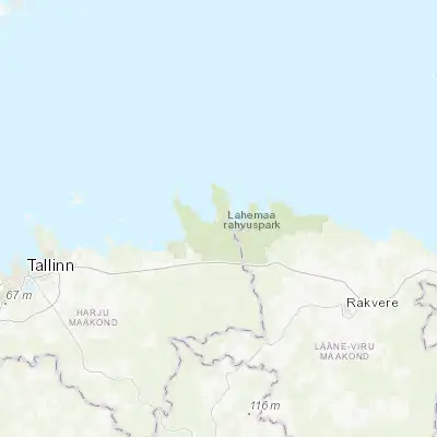 Map showing location of Loksa (59.576390, 25.721390)