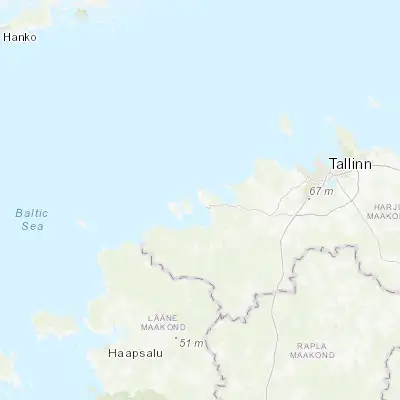 Map showing location of Paldiski (59.356670, 24.053060)