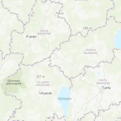 Map showing location of Põltsamaa (58.652500, 25.970560)