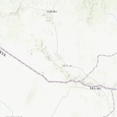 Map showing location of Mēga (4.050000, 38.300000)