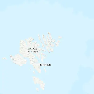 Map showing location of Klaksvík (62.226550, -6.589010)