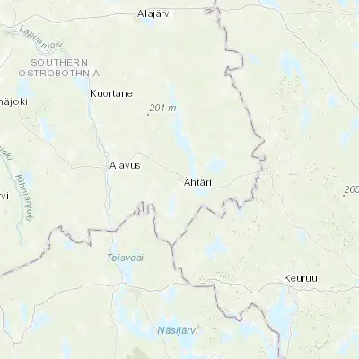 Map showing location of Ähtäri (62.554030, 24.061860)